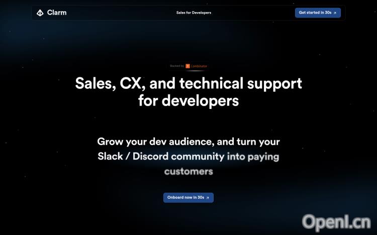 Clarm the AI DevRel Engineer