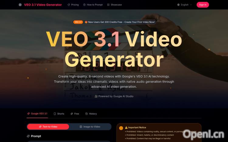 veo 3.1 Video Generator