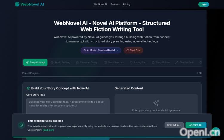 WebNovel AI