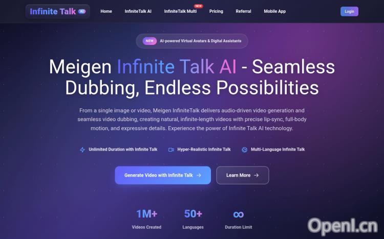 Infinite Talk AI