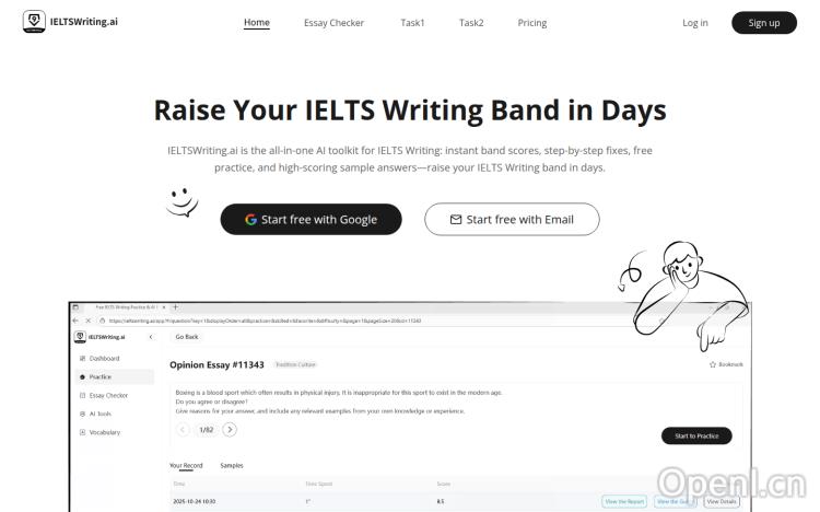 IELTS Writing AI