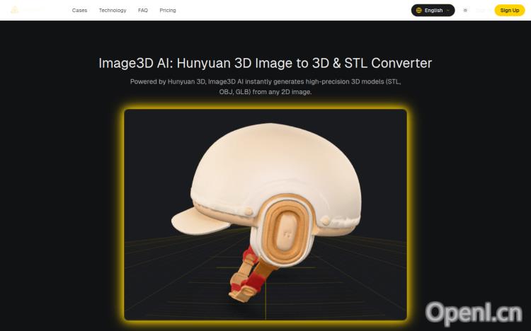 Image to STL by Hunyuan 3D