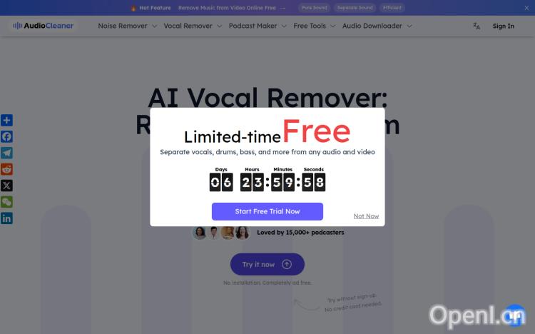 Audio Cleaner Vocal Remover