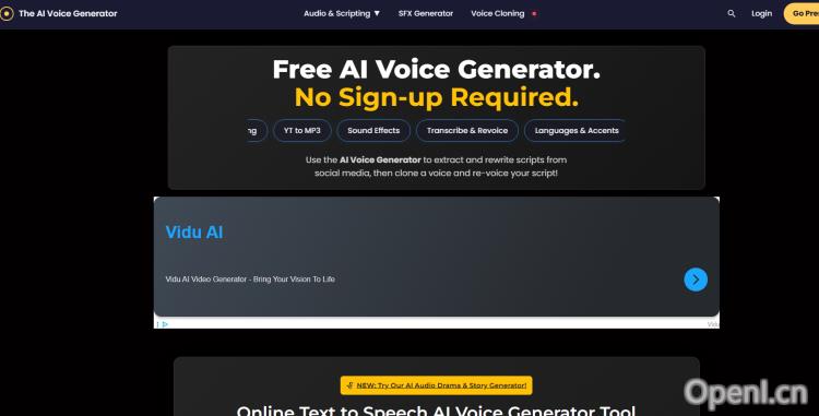 The AI Voice Generator