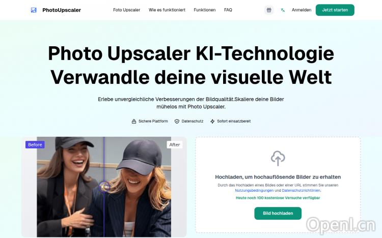 Free AI Photo Upscaler