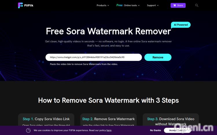 Free AI Sora Watermark Remover