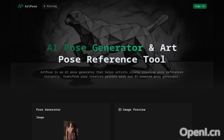 AI Pose Generator &amp; Art Pose Reference Tool