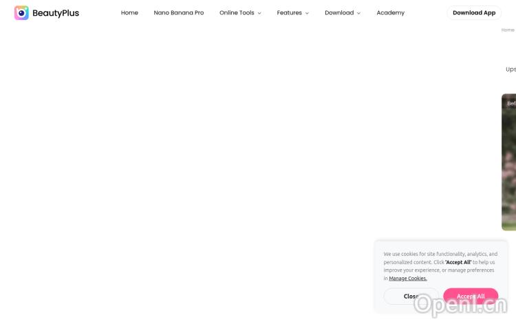 BeautyPlus Image Enhancer