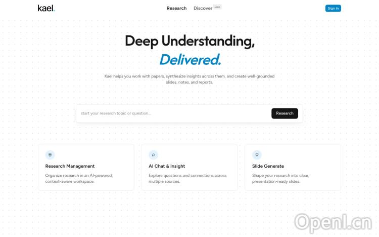 Kael — AI Assistant for Understanding and Working with Docunents