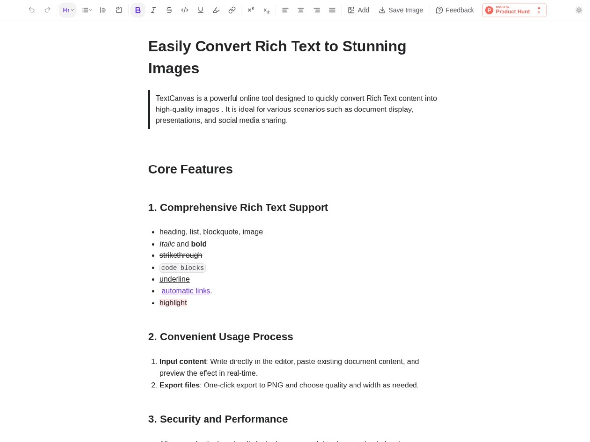 Text Canvas
