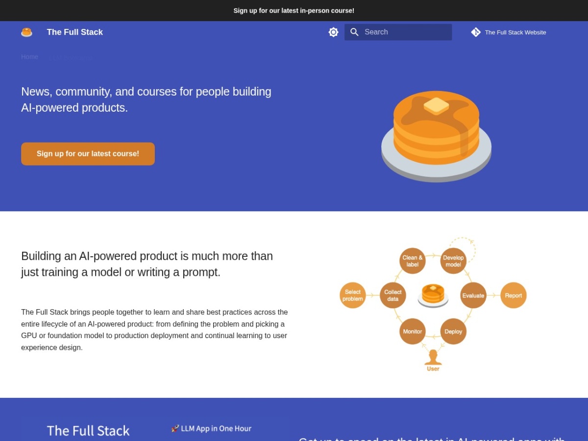 Full Stack Deep Learning