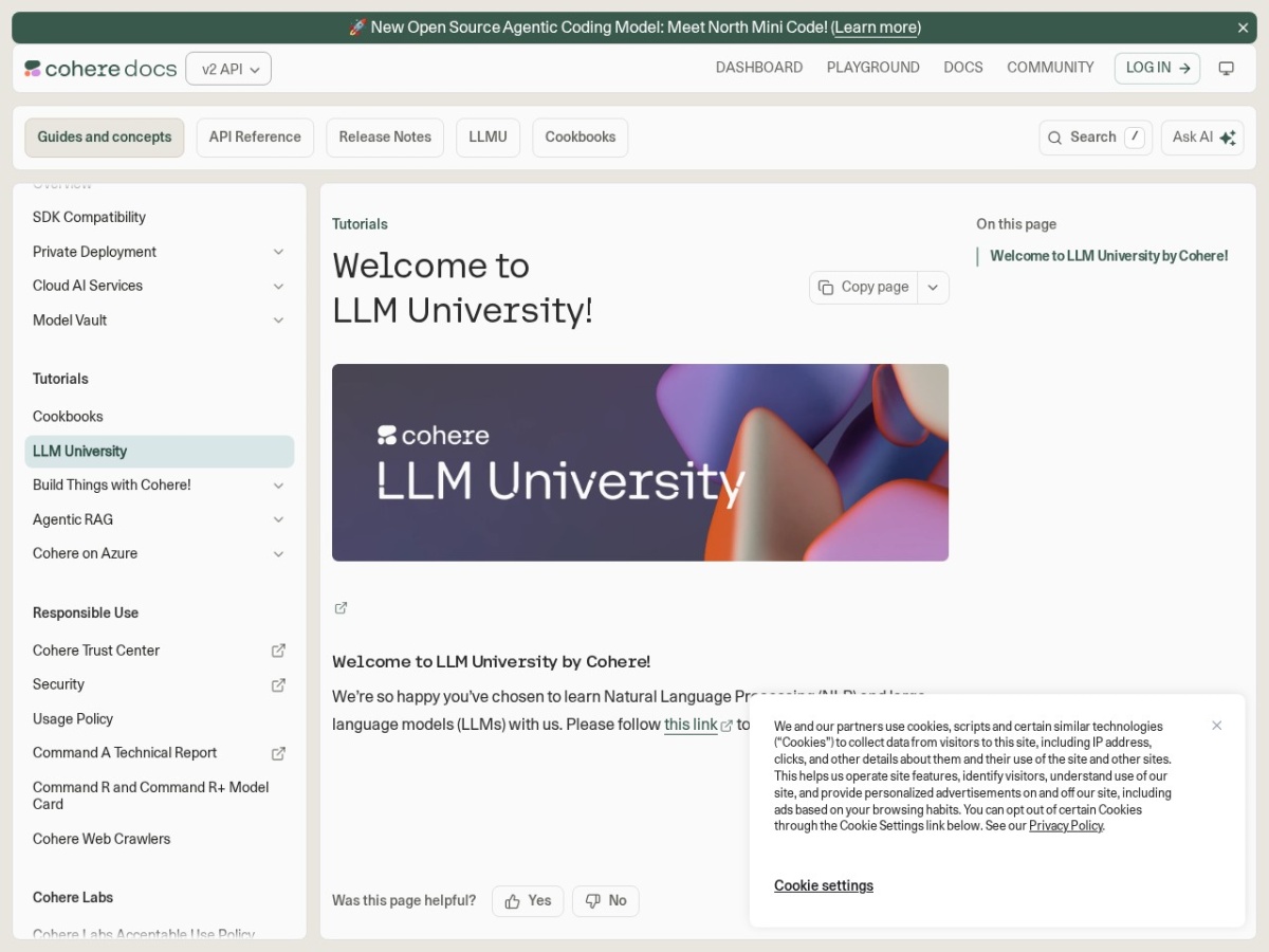 Cohere LLM University