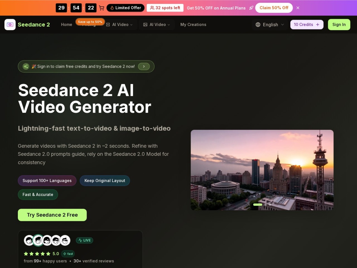 Seedance 2.0 Video