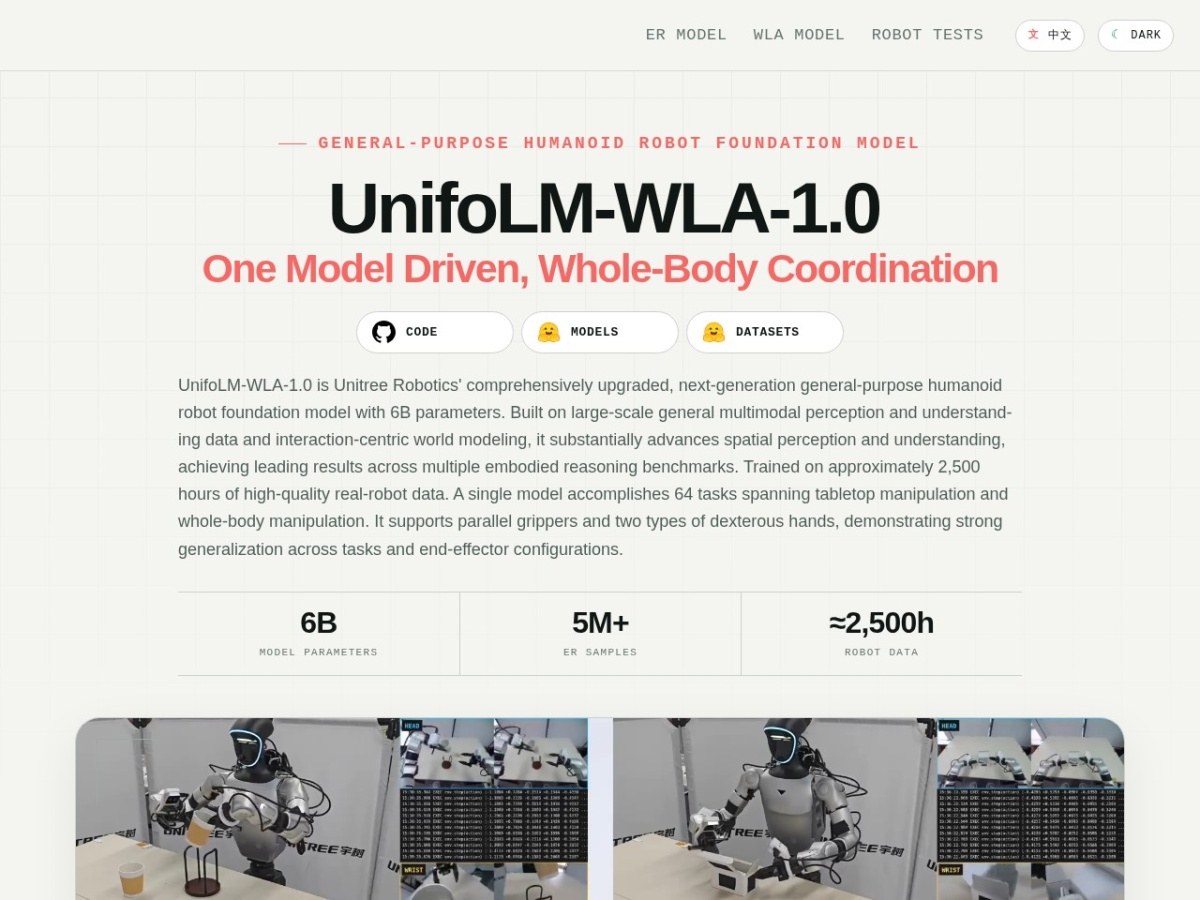 UnifoLM-WLA-1.0