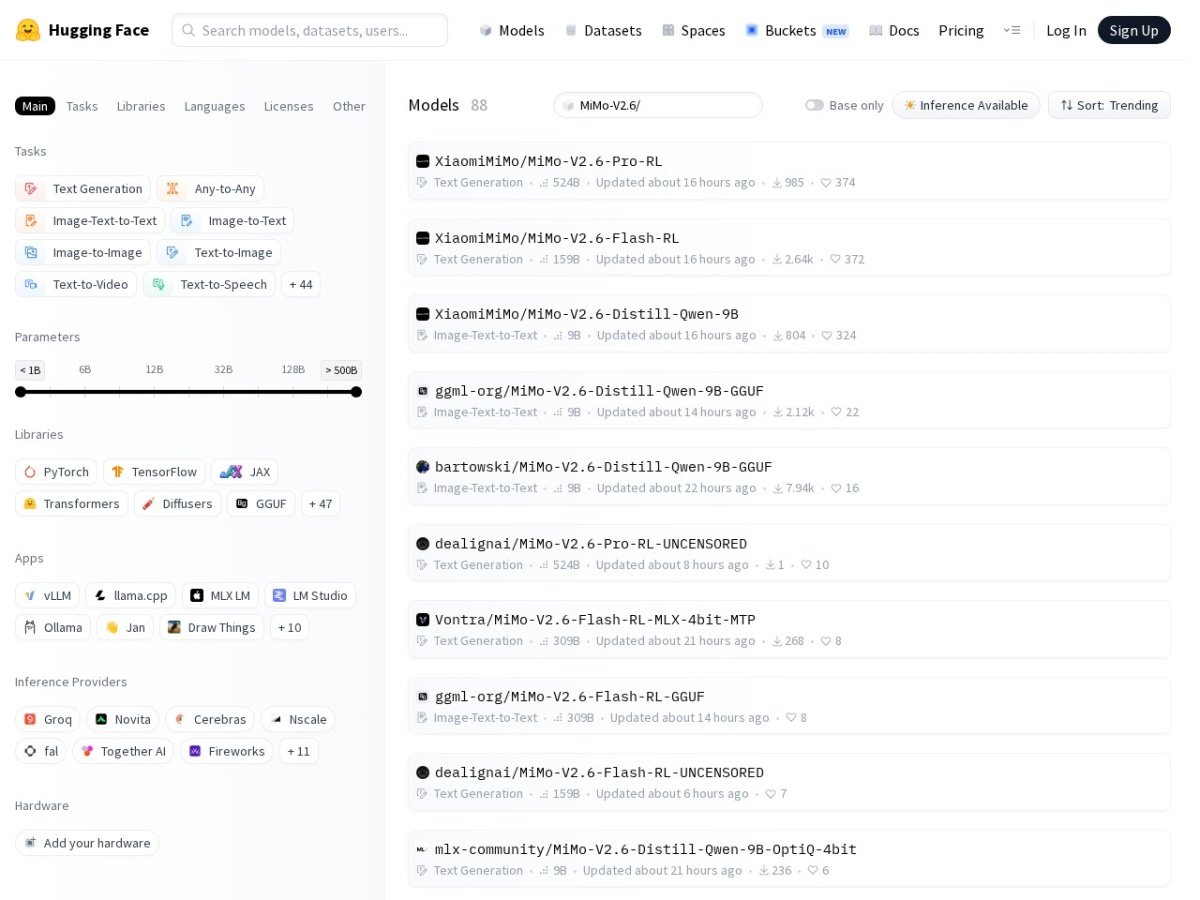 Xiaomi MiMo-V2.6