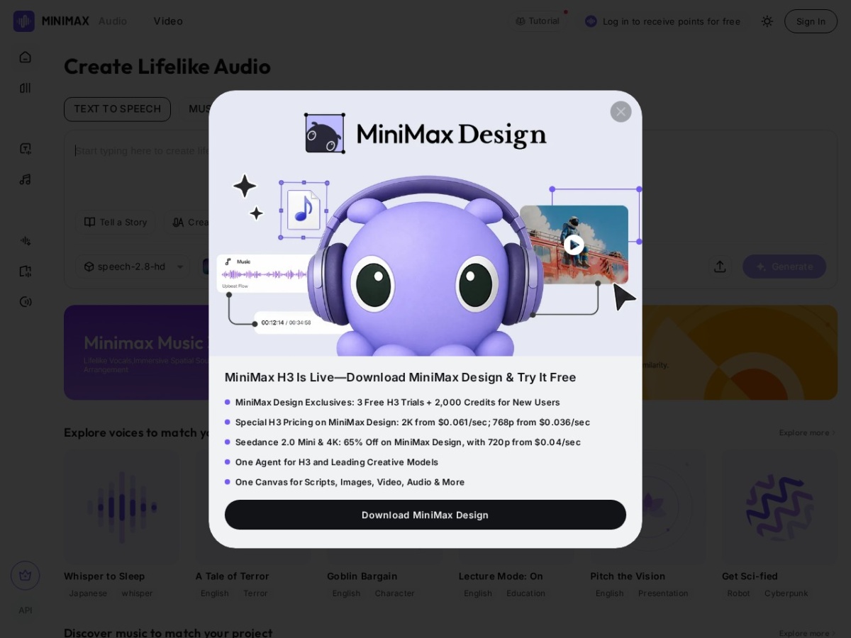 MiniMax Audio