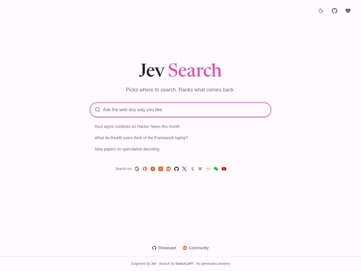 Jev Search